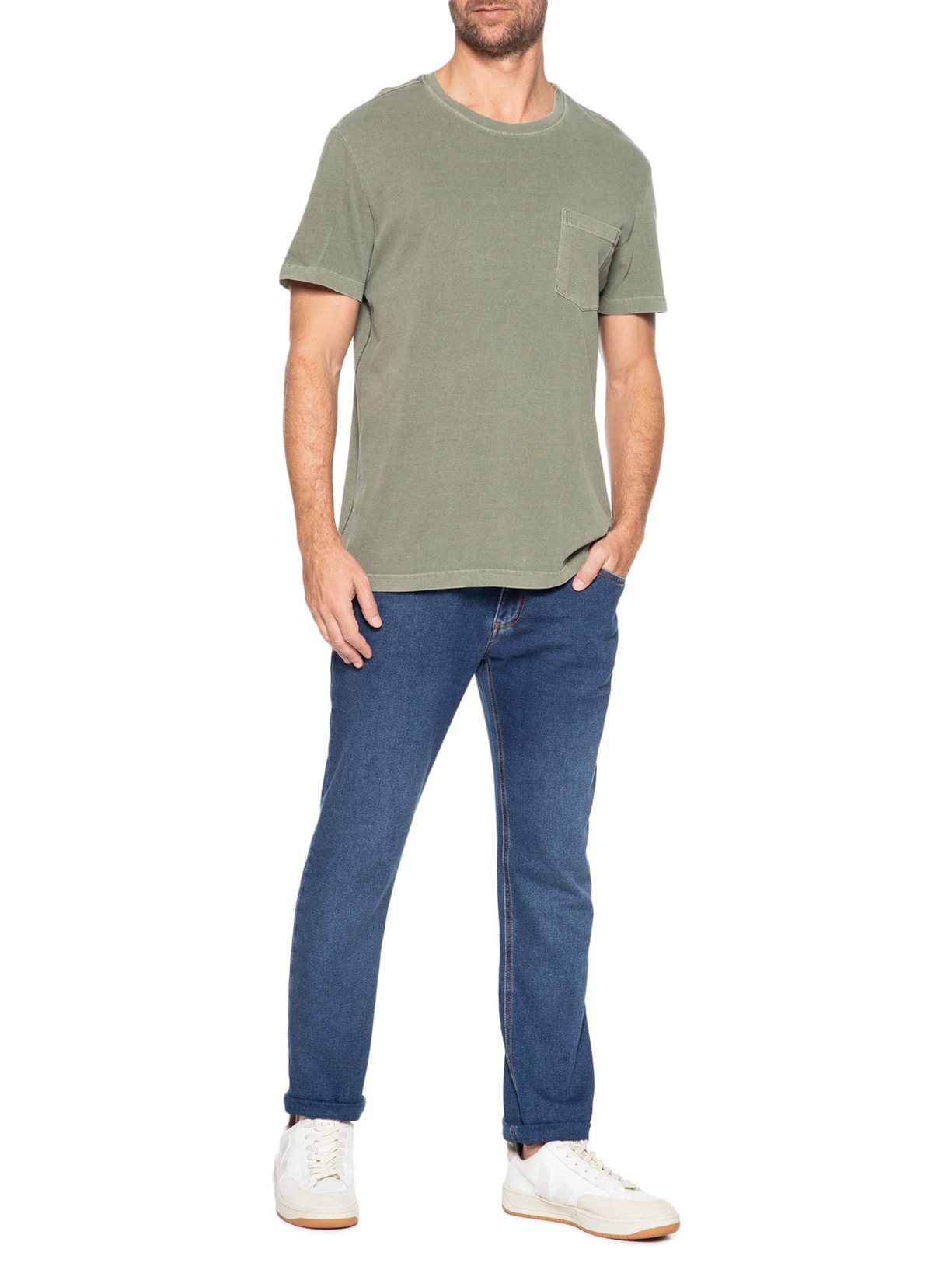 Calça Masculina Jeans Comfort New Azul Osklen