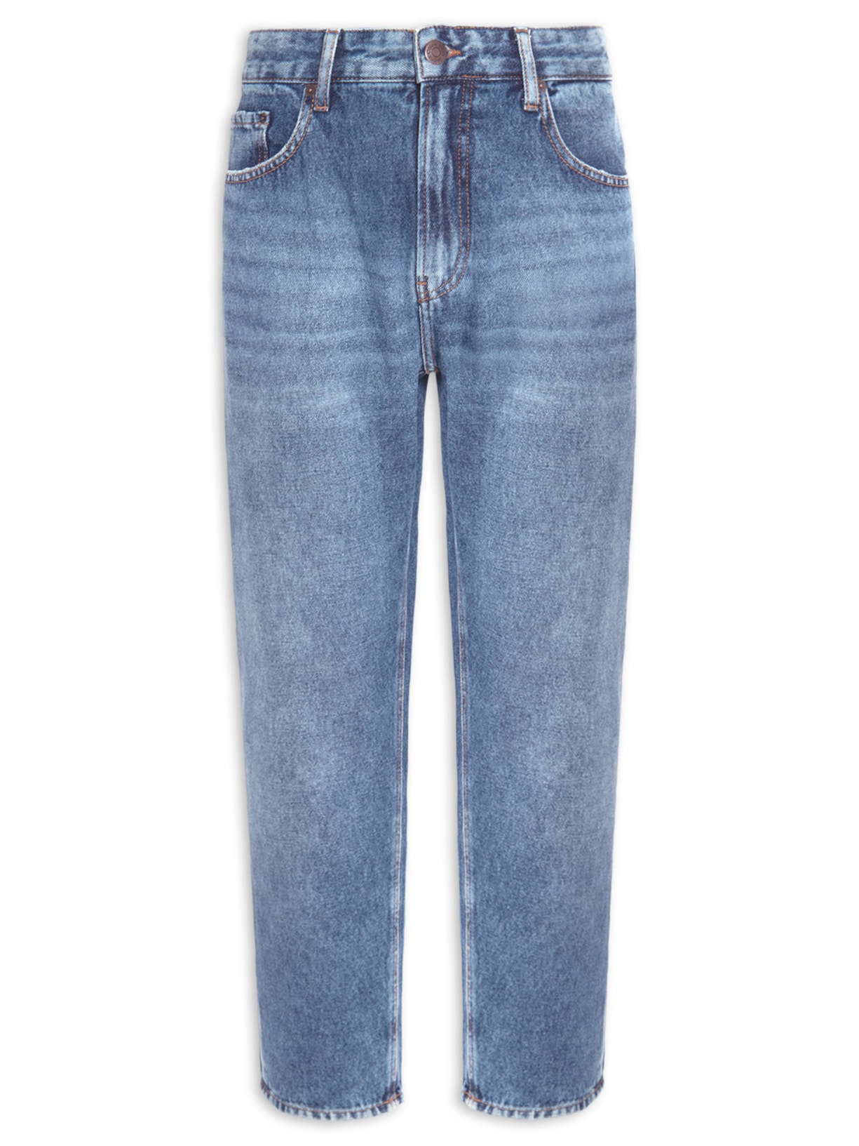 Calça Masculina Jeans Dad Jean Five Pockets - Azul