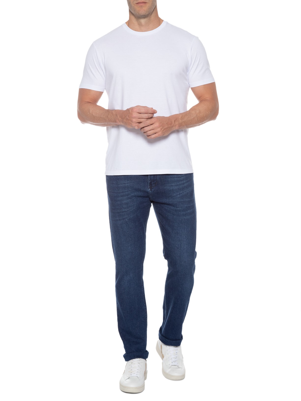 Calça Masculina Jeans Dark Blue Azul Zapalla