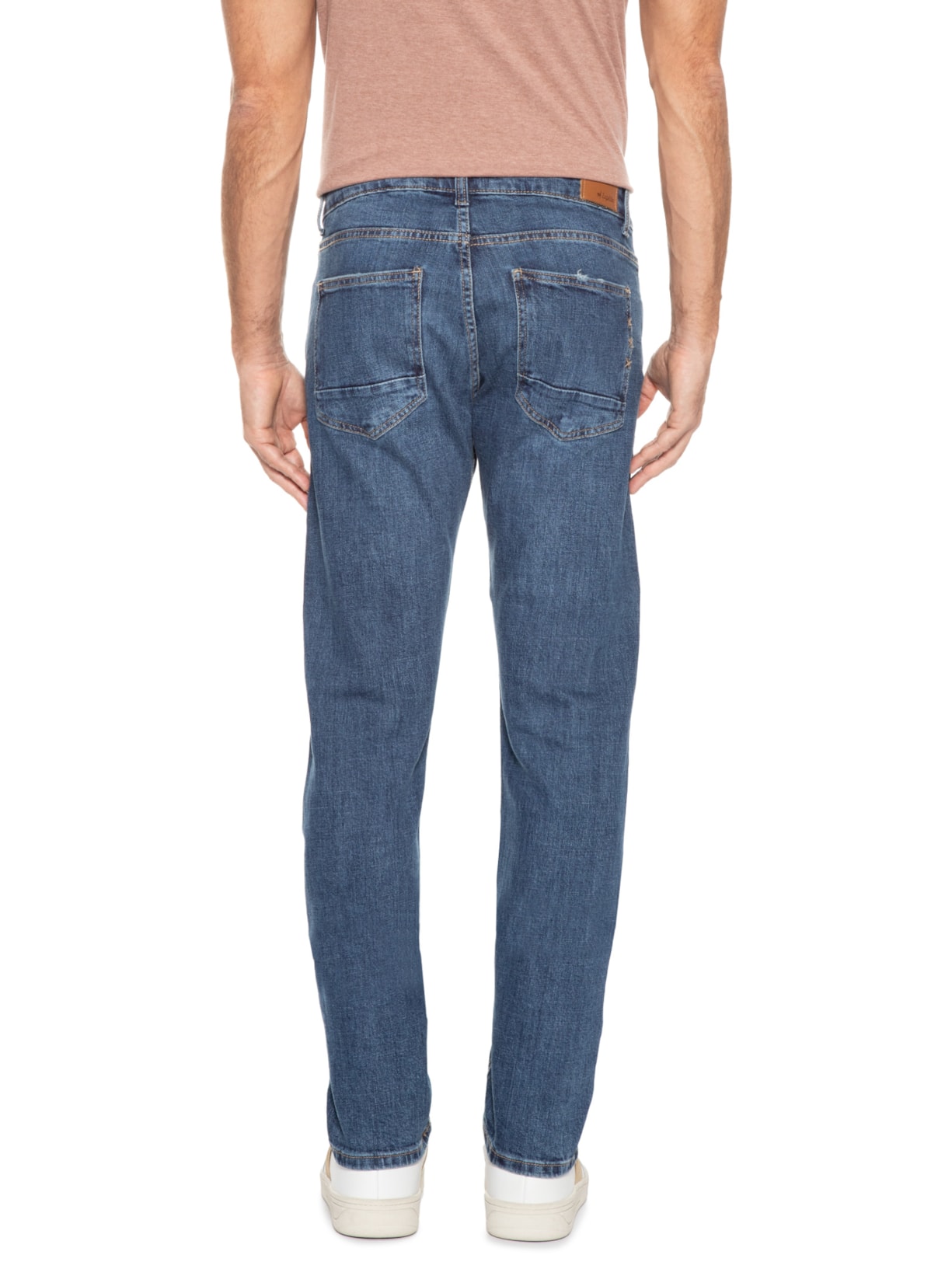 Calça Masculina Jeans Dirty Azul Zapalla