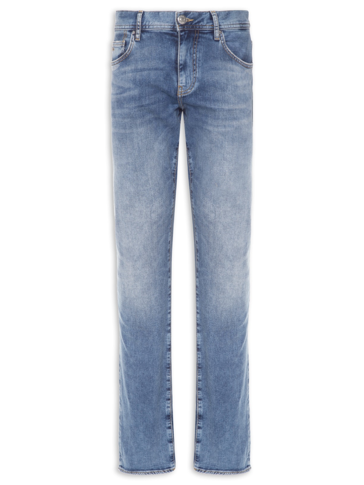 Calça Masculina Jeans Estonada - Azul