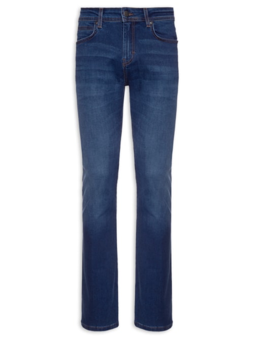 Calça Masculina Jeans Fit - Azul