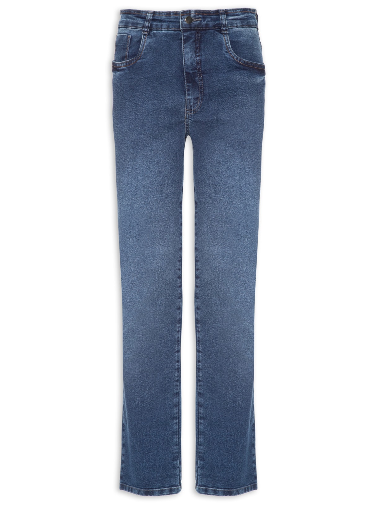 Calça Masculina Jeans Five Pockets Slim - Azul