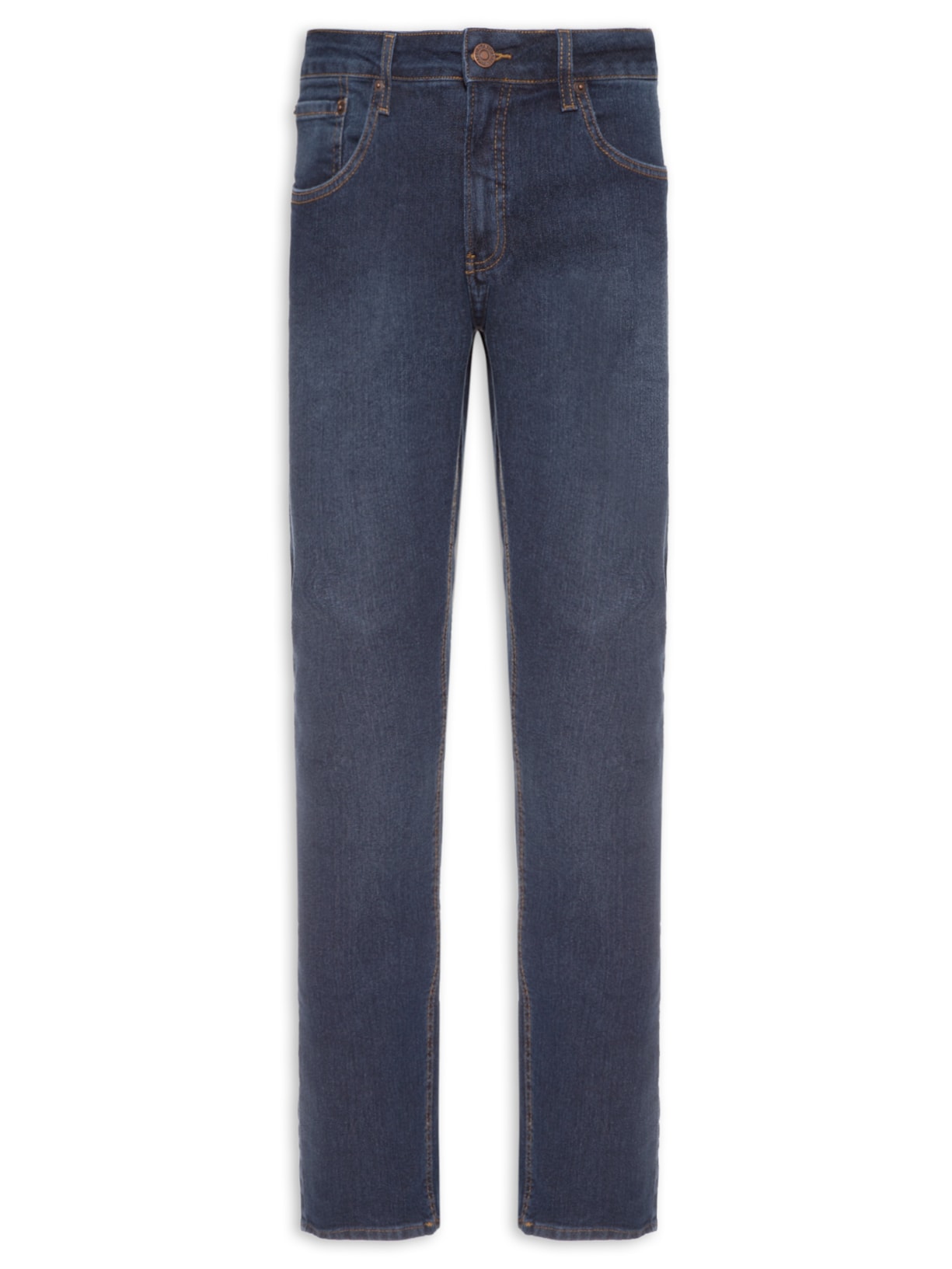 Calça Masculina Jeans Five Pockets Slim - Azul