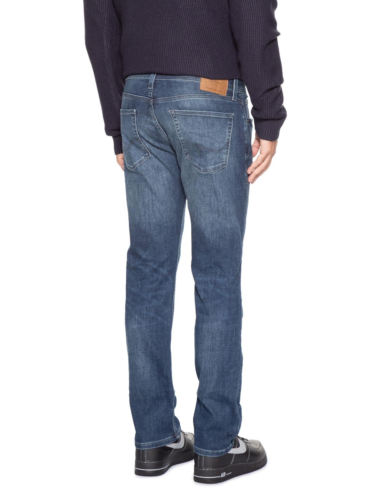 Calça Masculina Jeans Glenn Original Fit Azul Jack & Jones