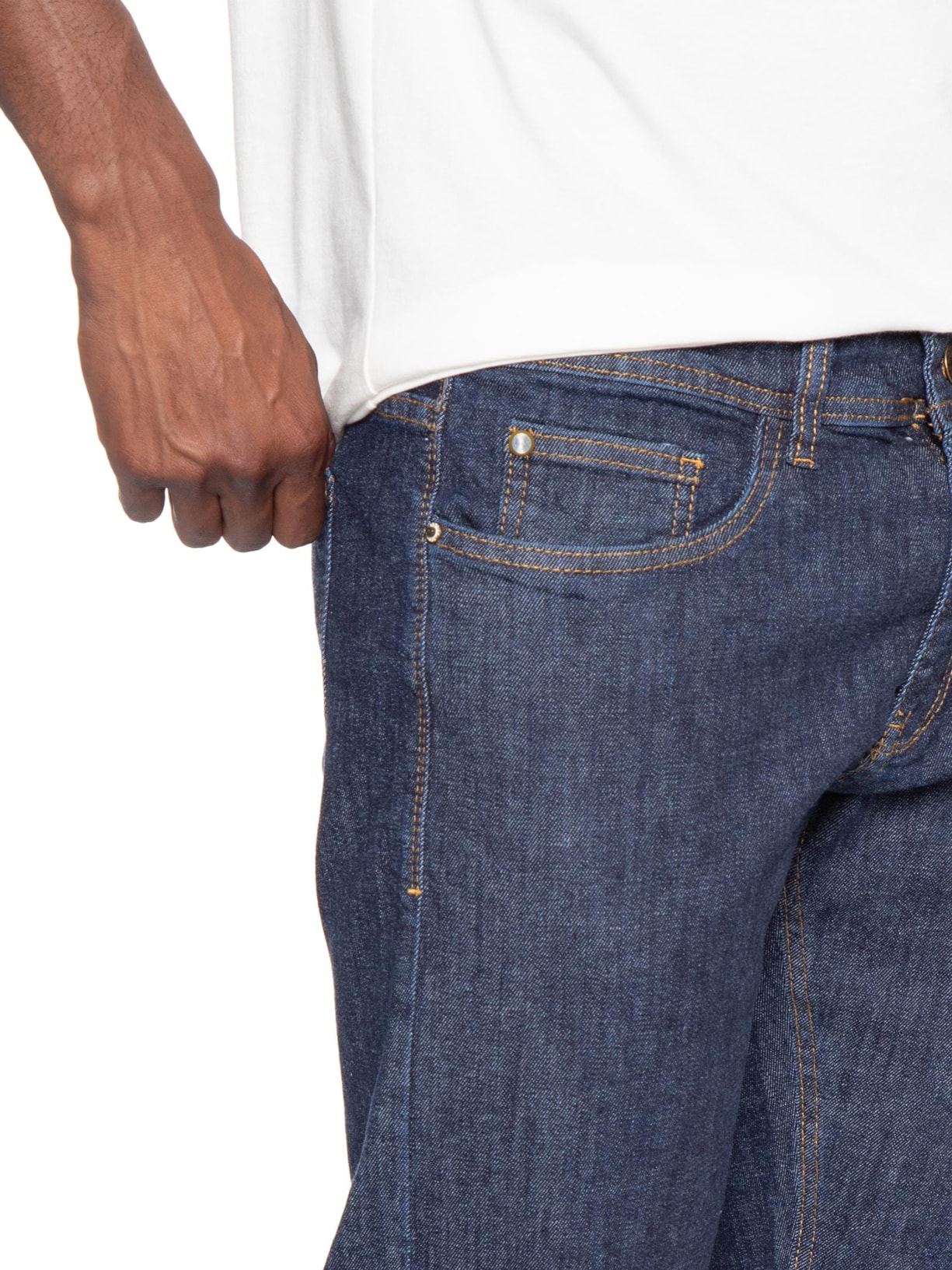Calça Masculina Jeans Intense Slim Azul Sergio K