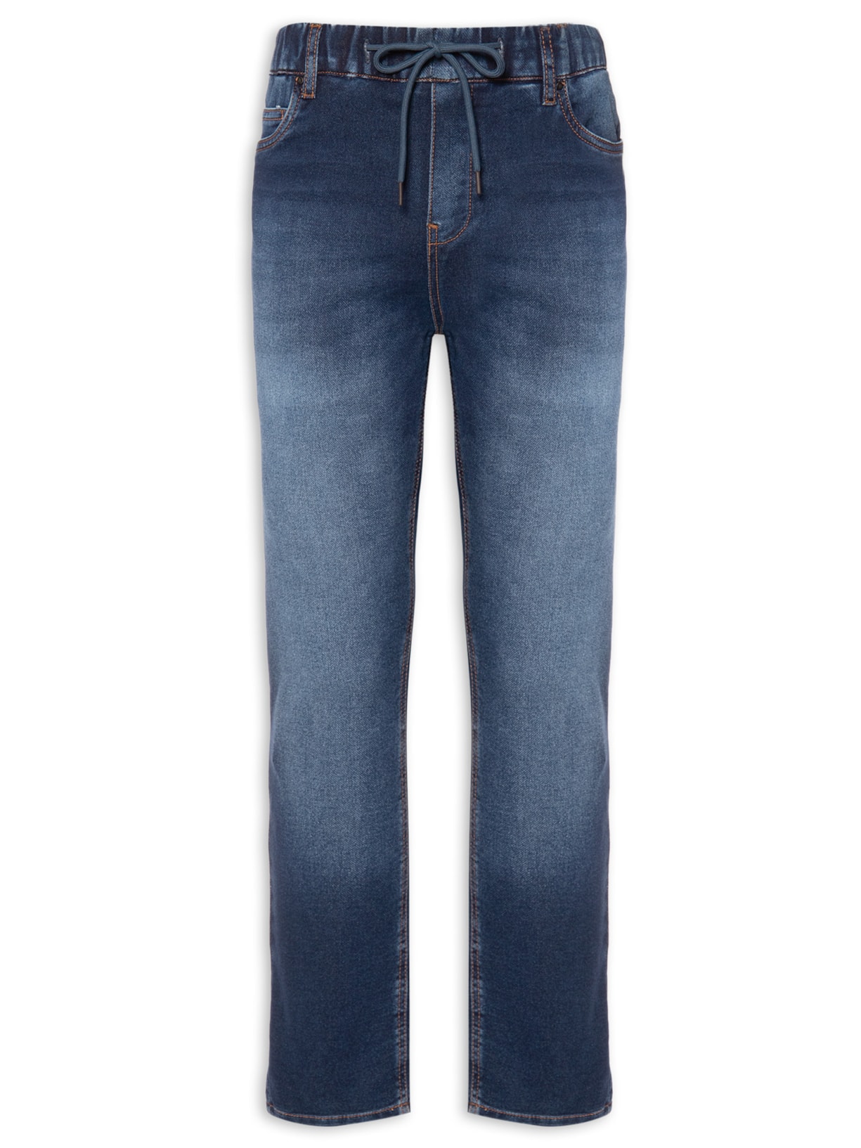 Calça Masculina Jeans Jogger City - Azul