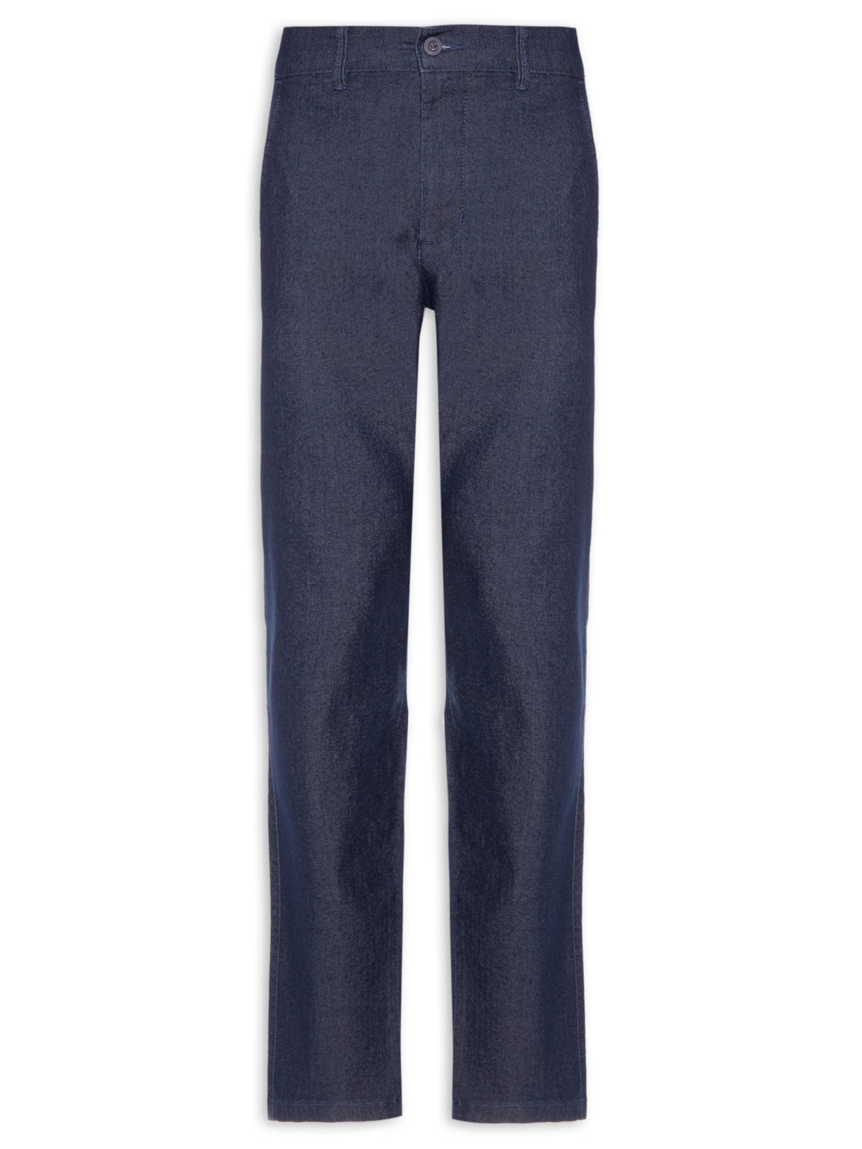 Calça Masculina Jeans Modelagem Reta - Azul