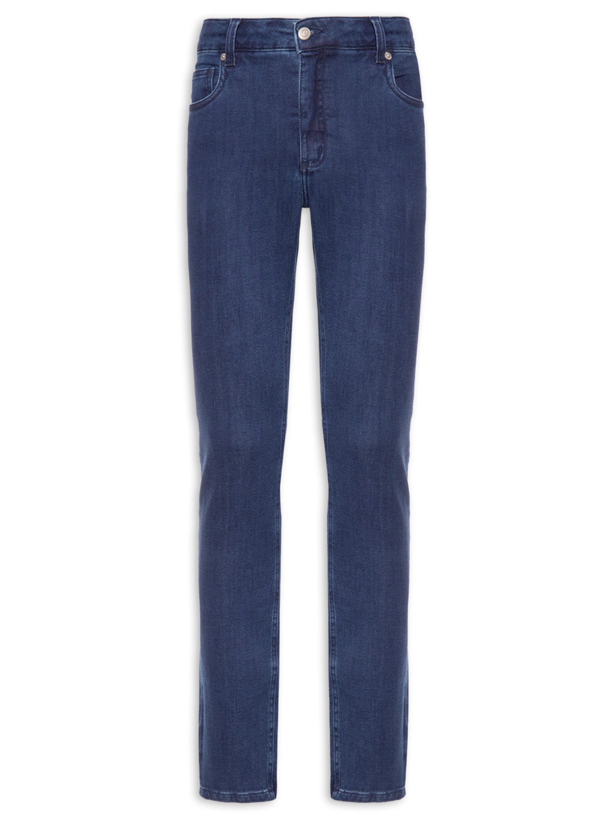 Calça Masculina Jeans Moletom Mar - Azul