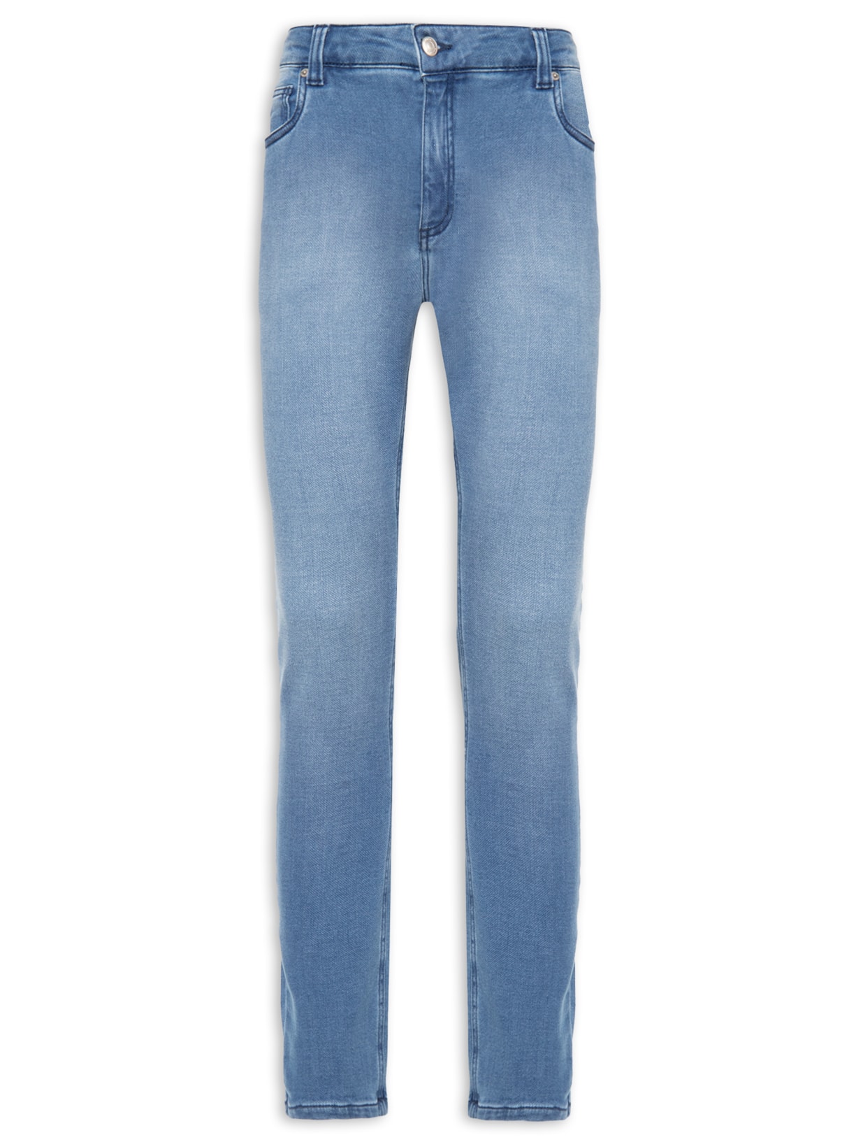 Calça Masculina Jeans Moletom Mar - Azul