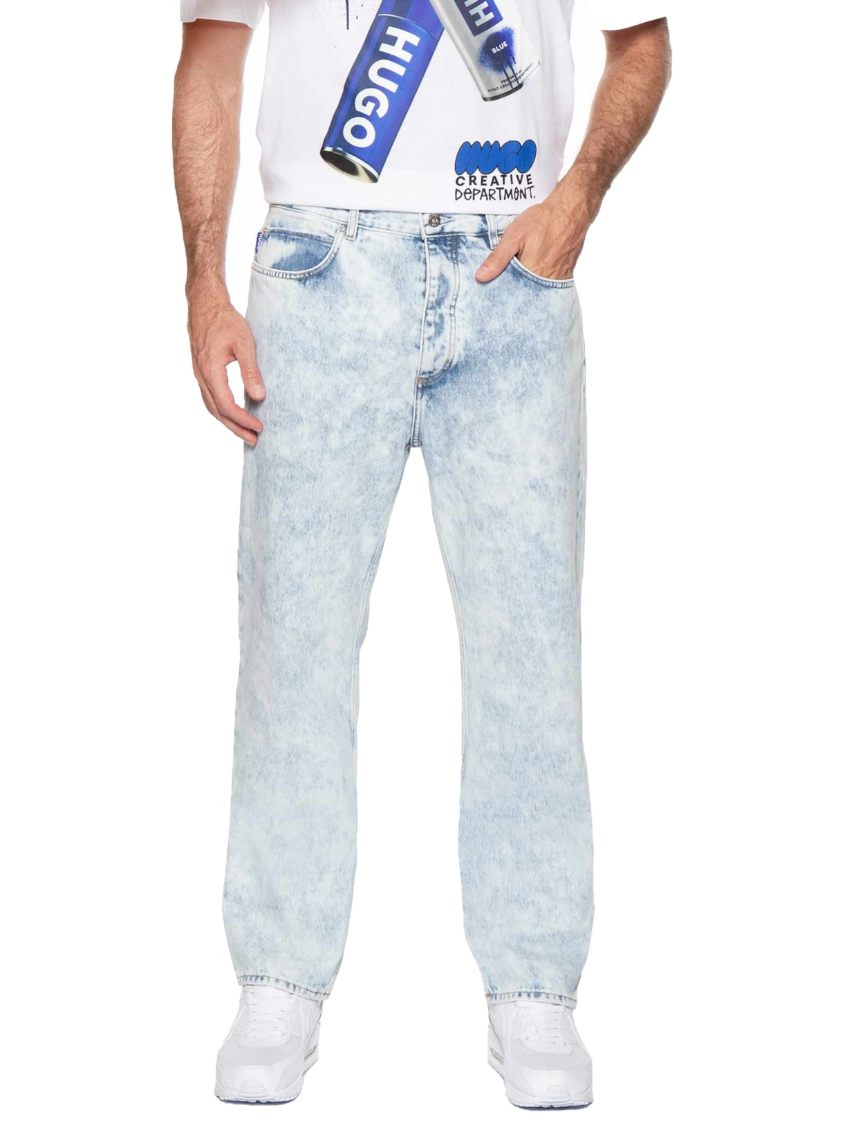 Calça Masculina Jeans Nate Azul Hugo