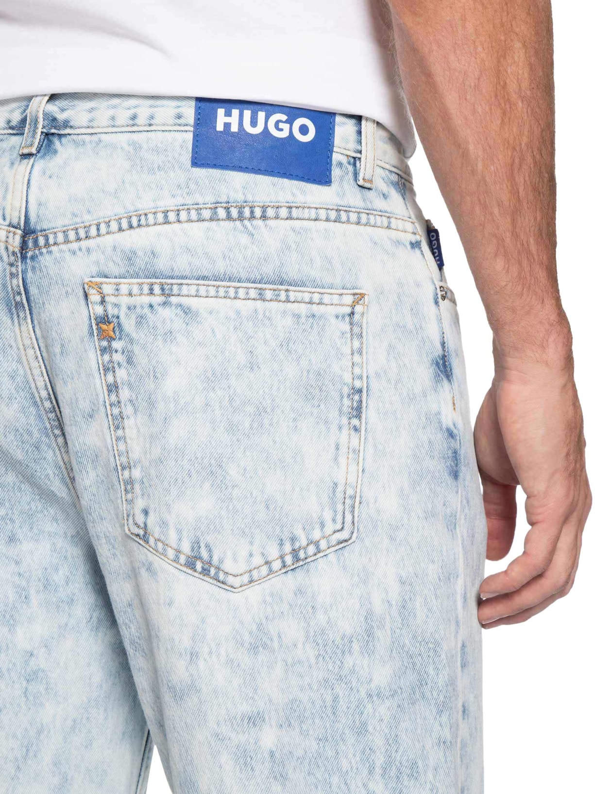 Calça Masculina Jeans Nate Azul Hugo