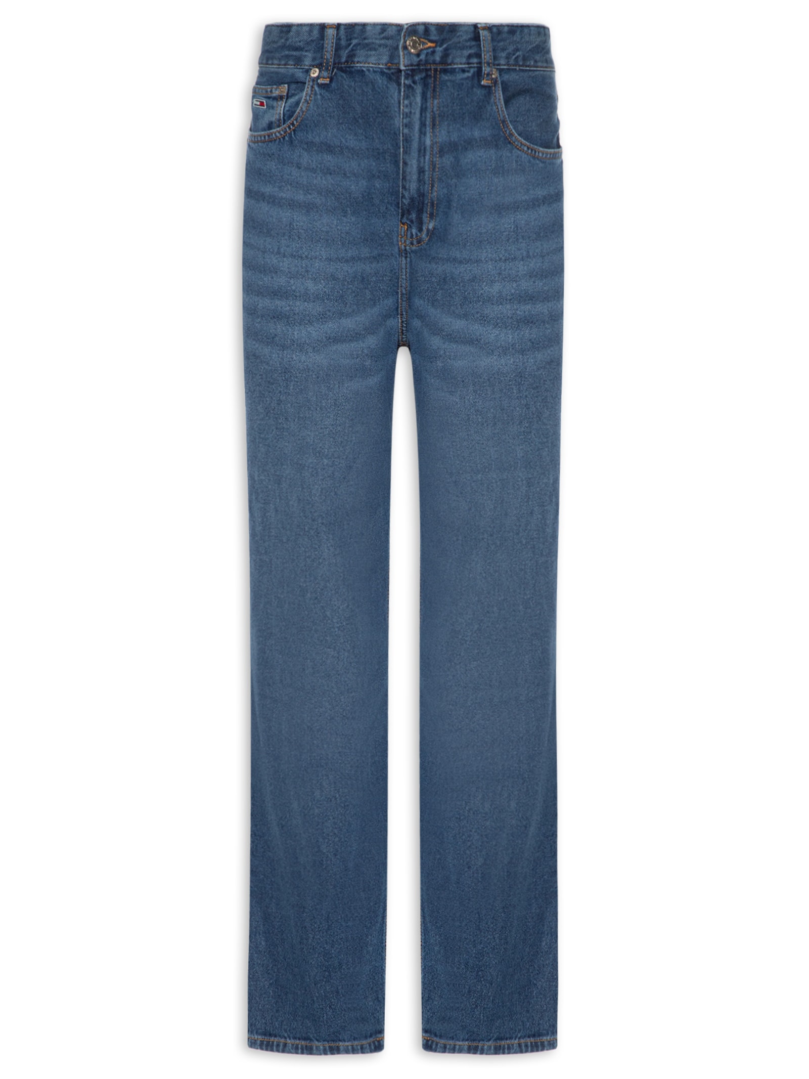 Calça Masculina Jeans Otis Regular Straight - Azul - Tommy Jeans