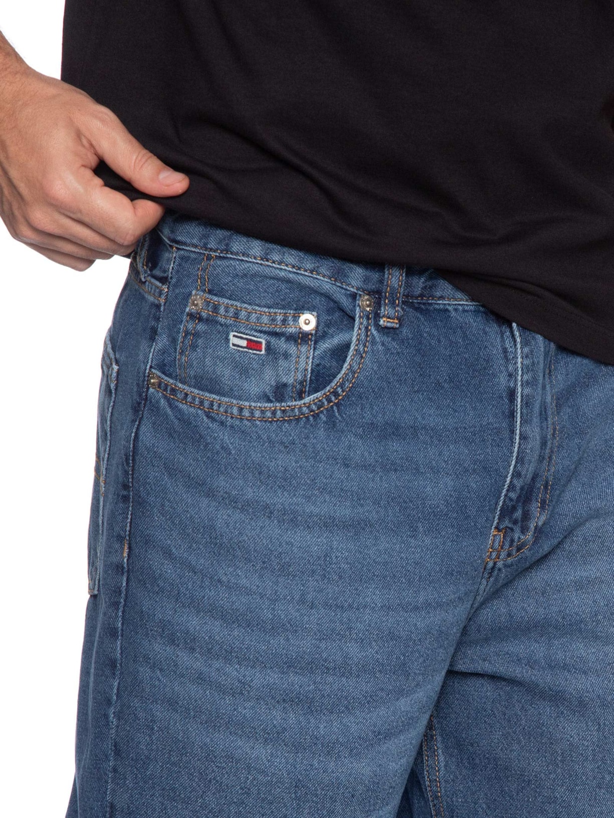 Calça Masculina Jeans Otis Regular Straight Azul Tommy Jeans