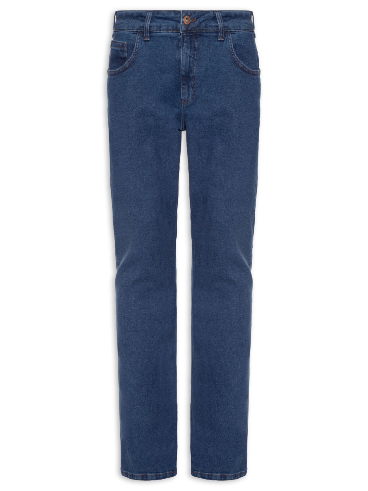 Calça Masculina Jeans Paul Slim - Azul