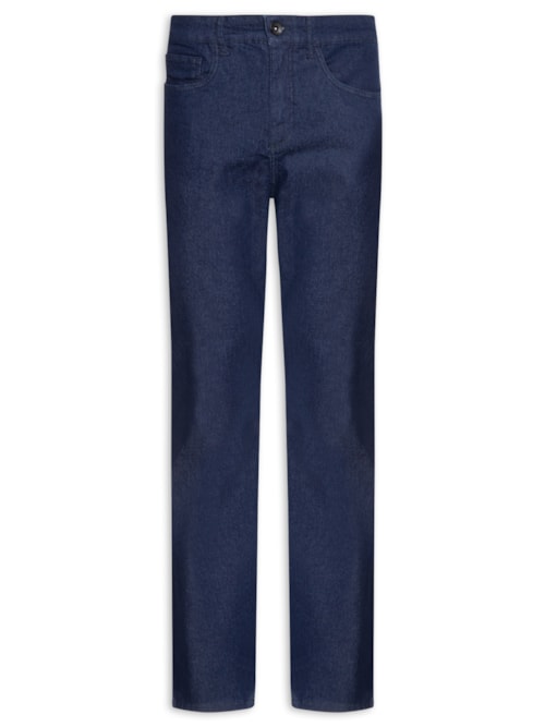 Calça Masculina Jeans Regular Fit - Azul