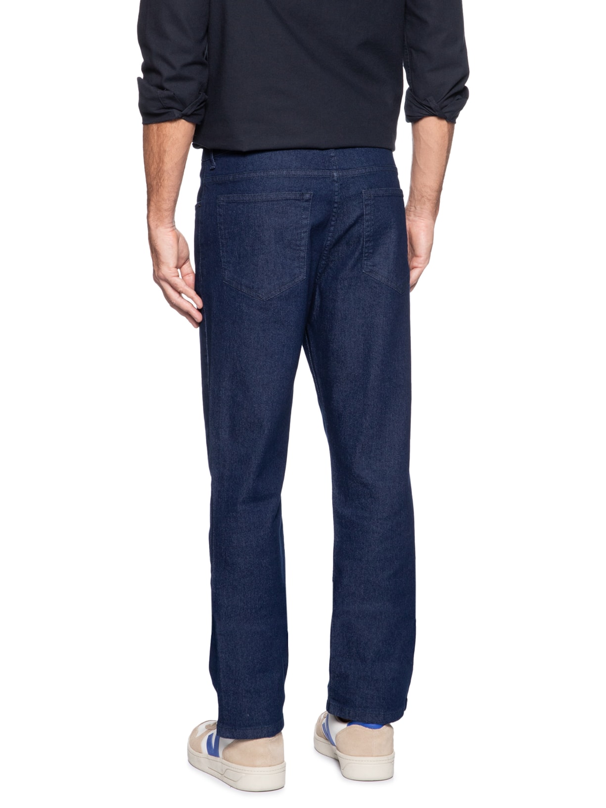 Calça Masculina Jeans Regular Fit Azul Aramis