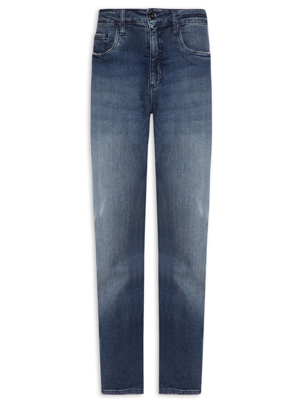 Calça Masculina Jeans Regular Fit Blue Stone - Azul