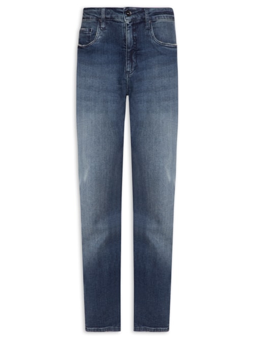 Calça Masculina Jeans Regular Fit Blue Stone - Azul