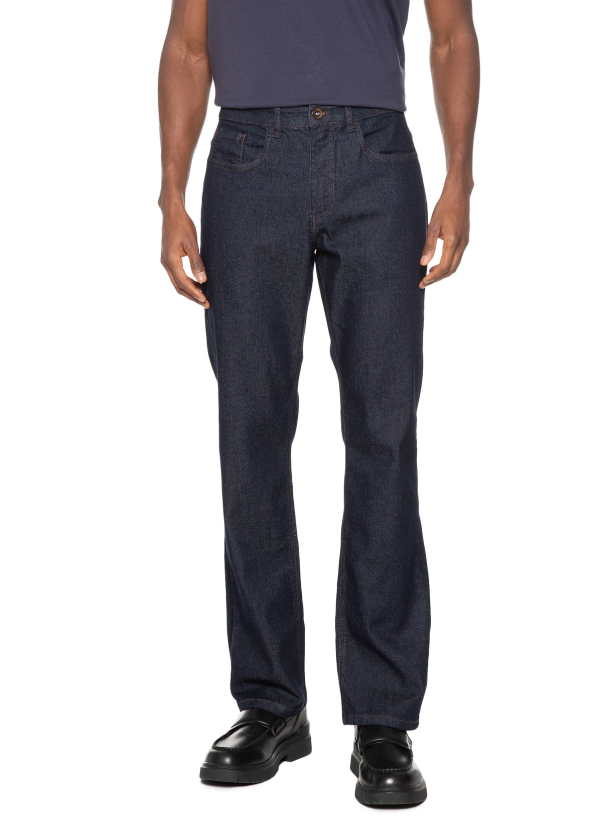 Calça Masculina Jeans Regular Fit Especial Azul Aramis