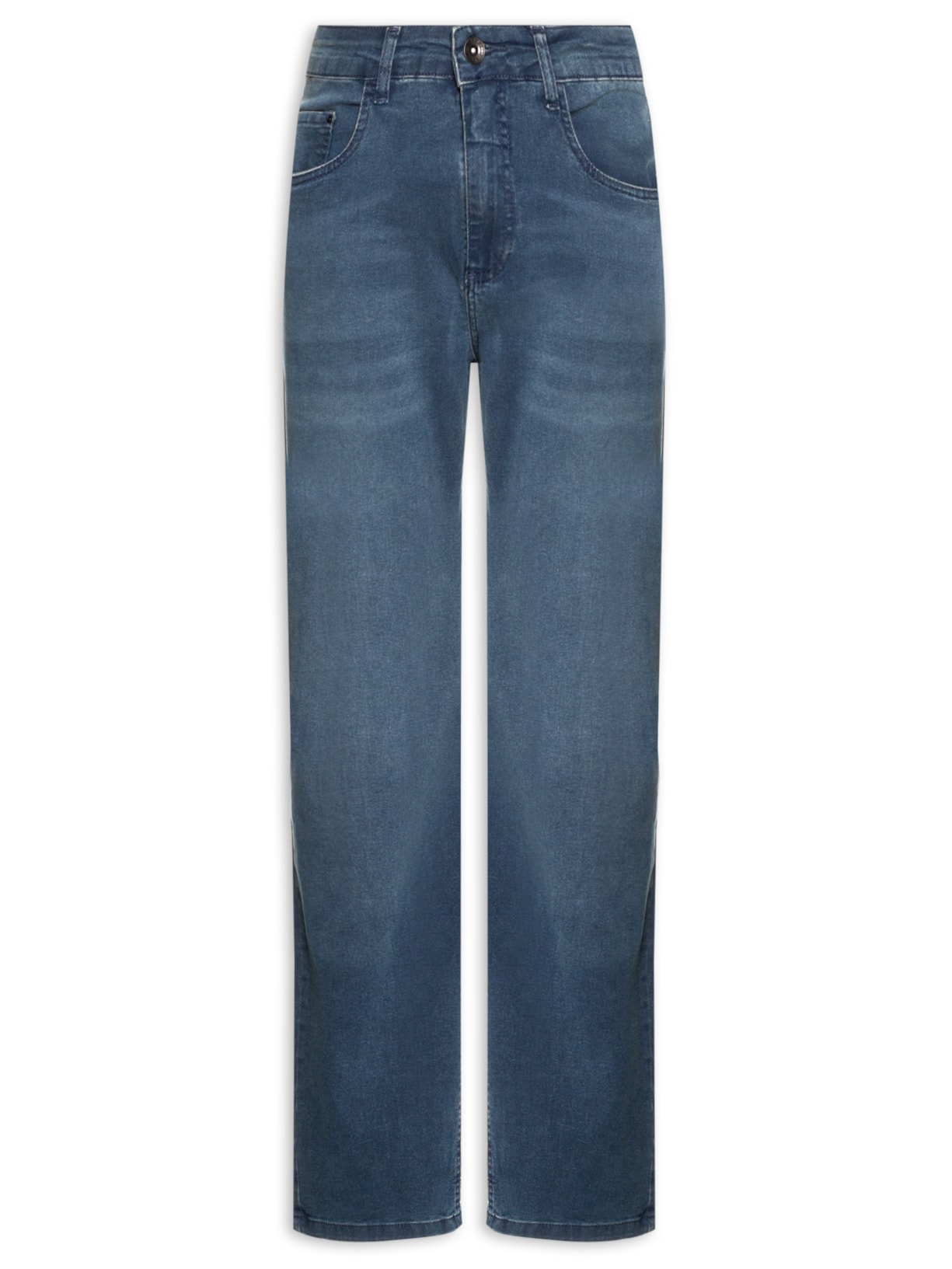 Calça Masculina Jeans Regular Fit Intense Blue - Azul