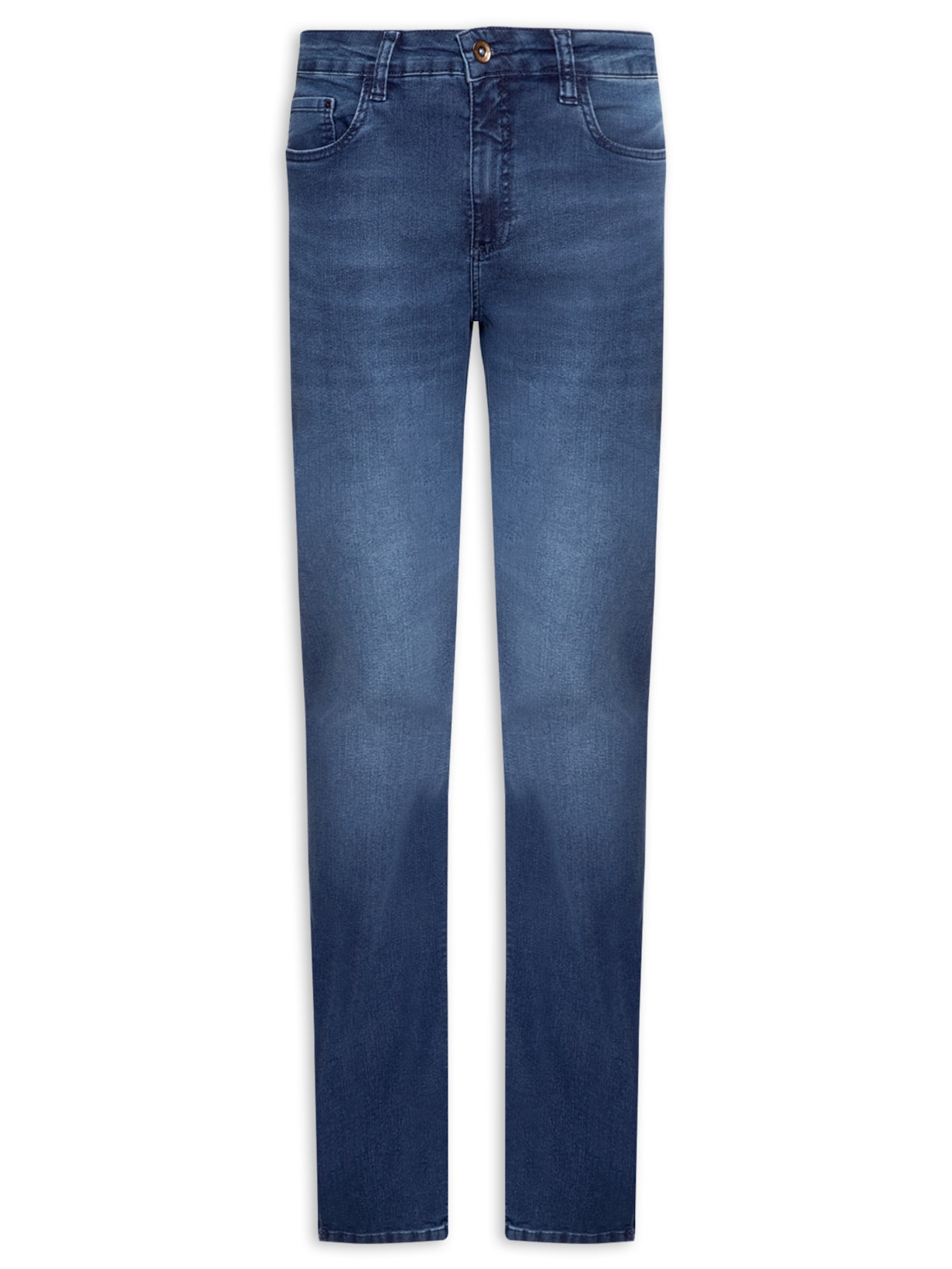 Calça Masculina Jeans Regular Fit Power Bl Azul Aramis