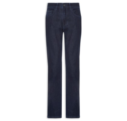 Calça Masculina Jeans Regular Fit Raw Intense - Azul
