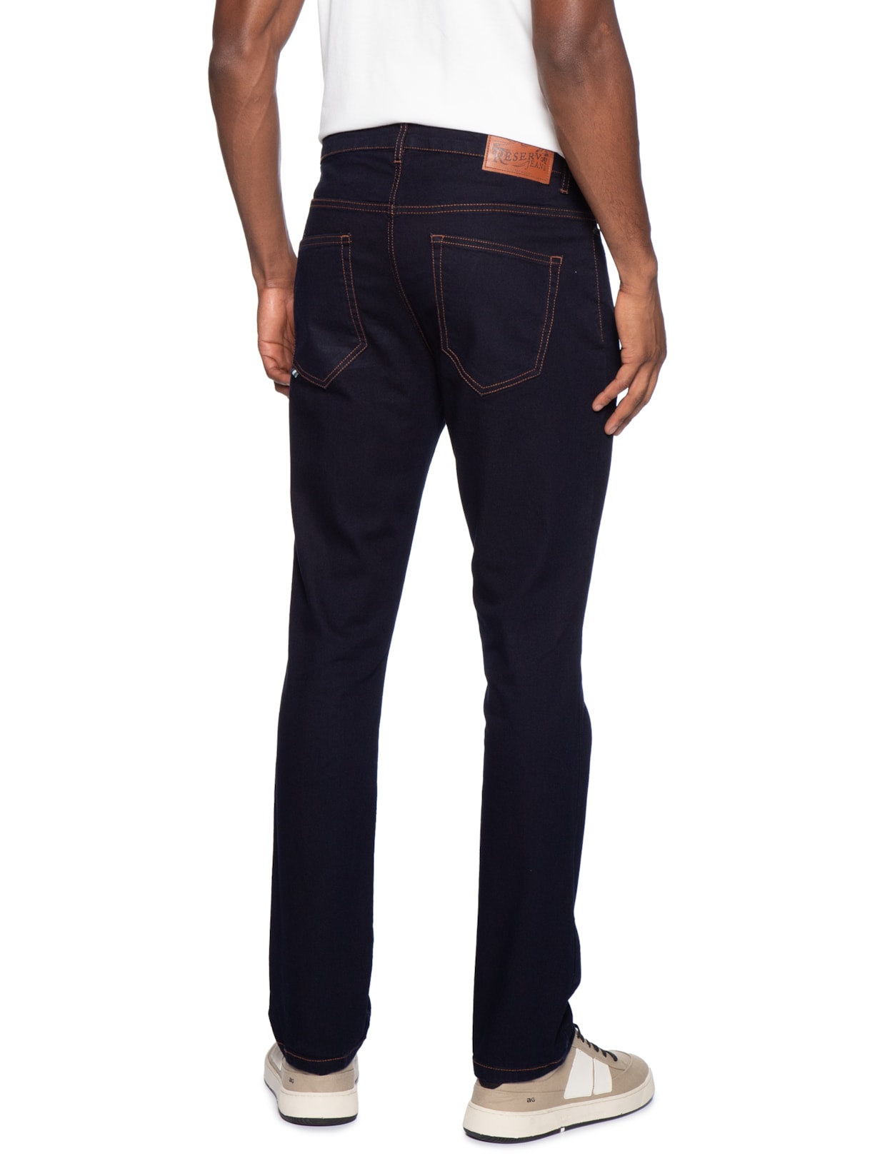 Calça Masculina Jeans Regular Punk Azul Reserva