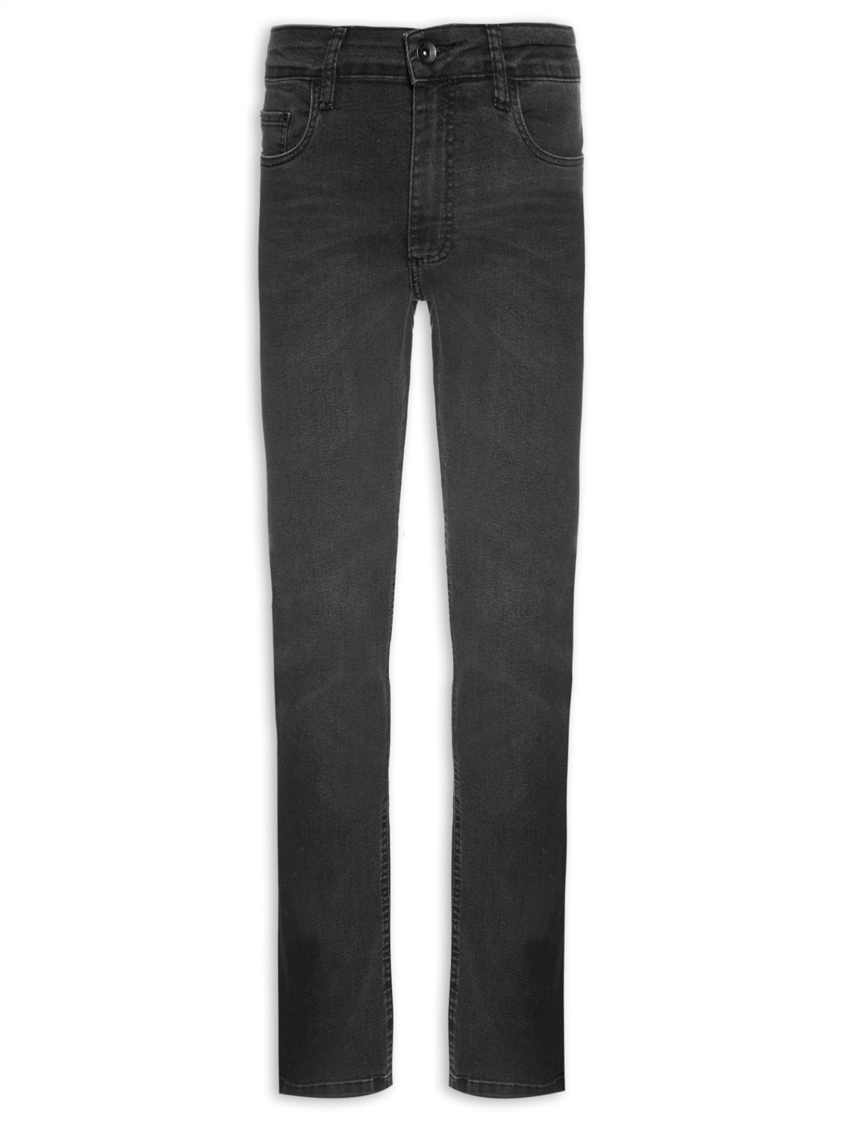 Calça Masculina Jeans Regular Stone - Preto