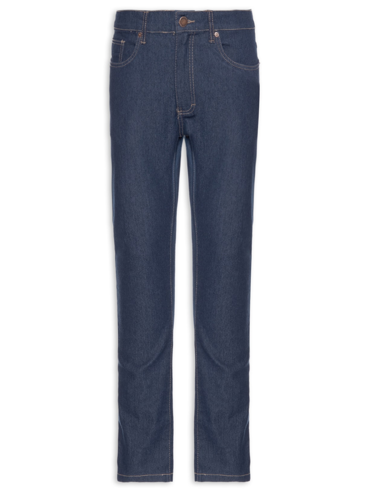 Calça Masculina Jeans Reta - Azul