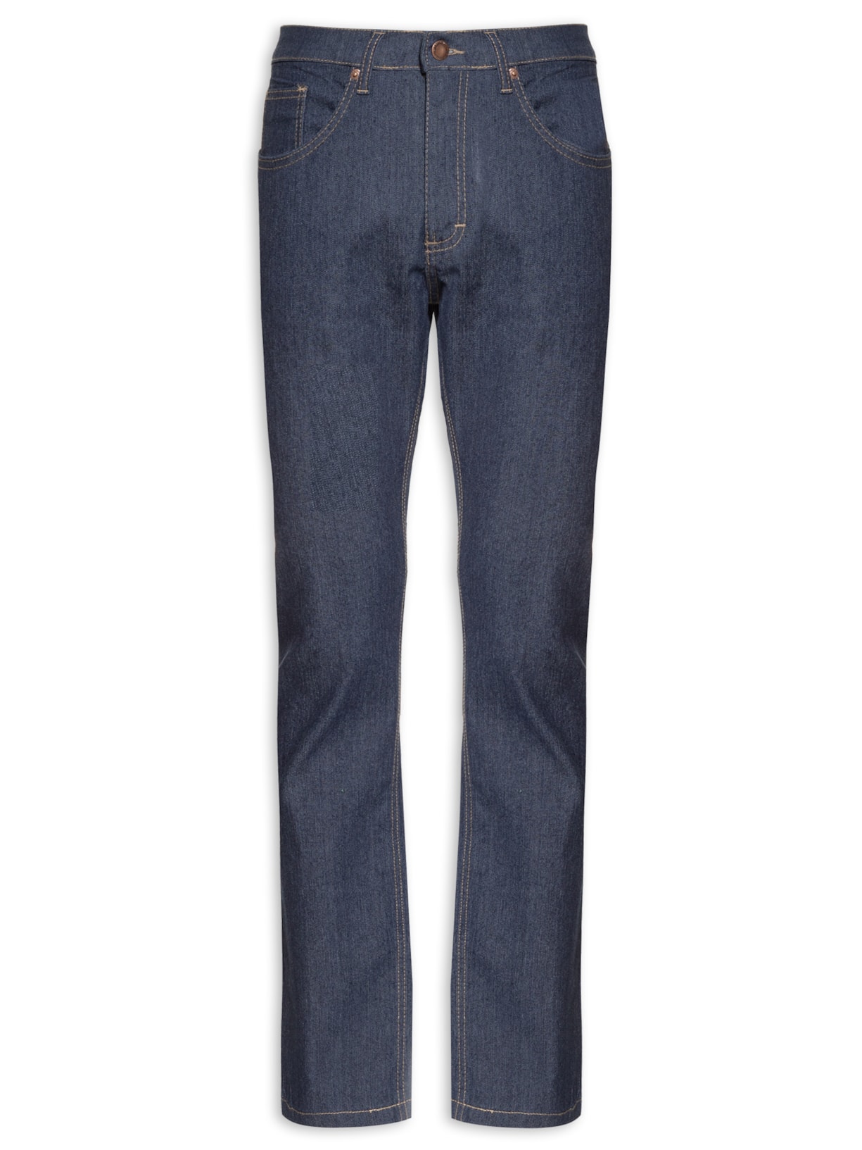 Calça Masculina Jeans Reta - Azul