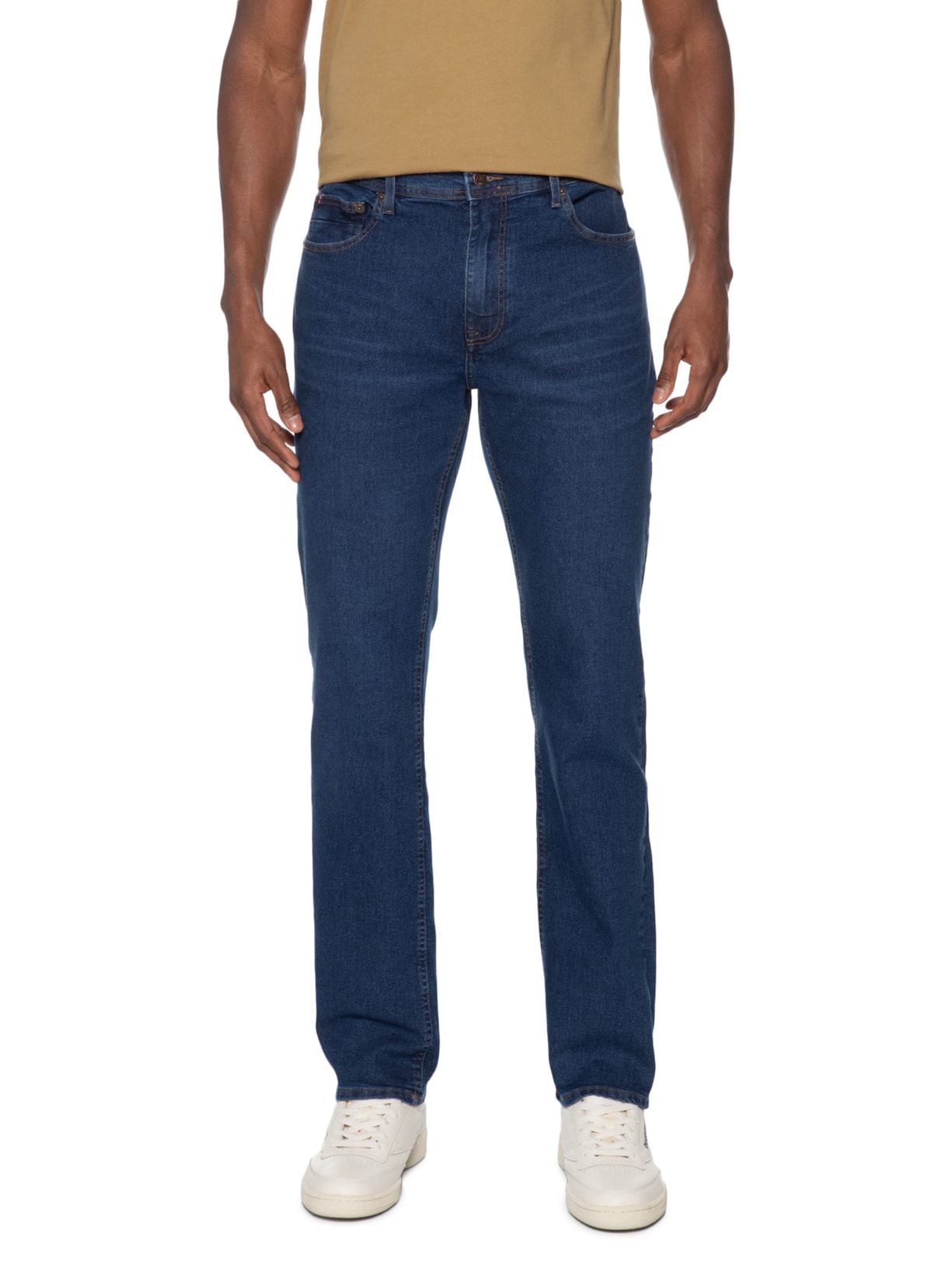 Calça Masculina Jeans Reta Core Mercer Azul Tommy Hilfiger