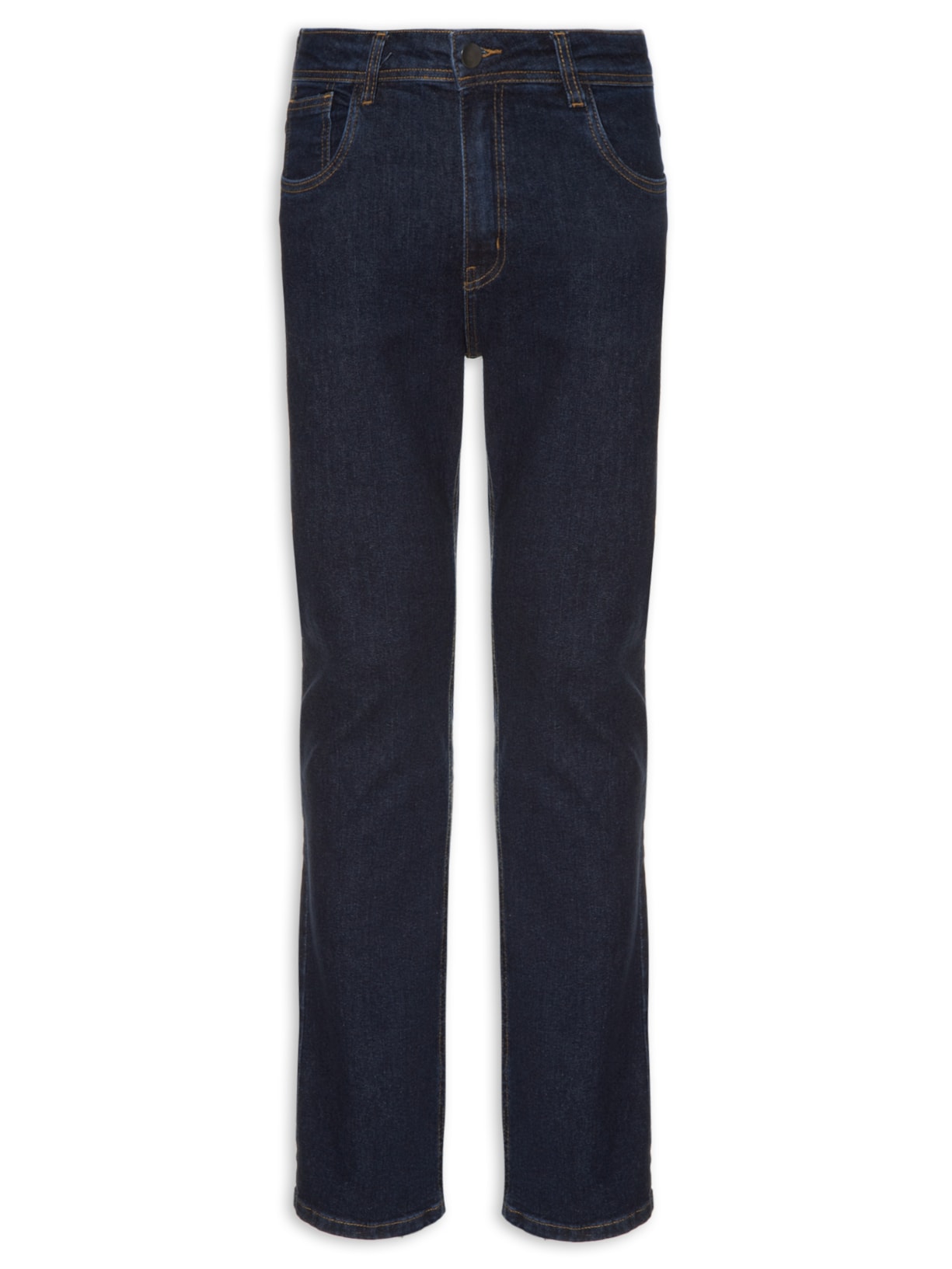 Calça Masculina Jeans Reta Five Pockets - Azul