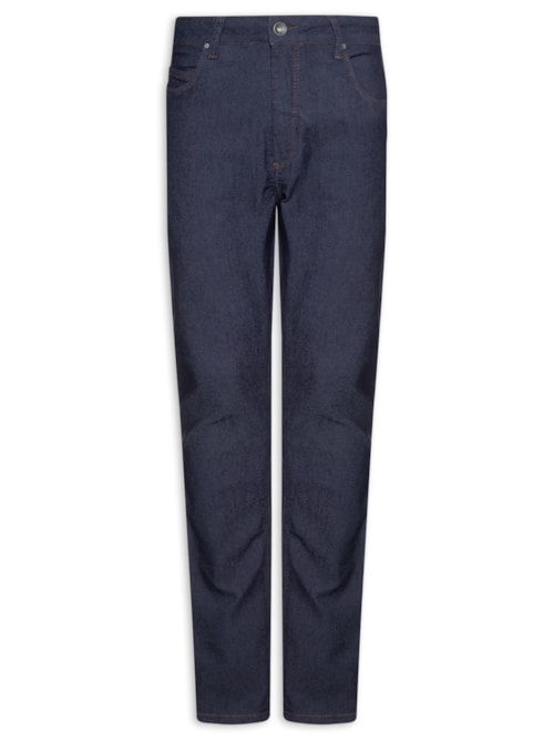 Calça Masculina Jeans Reta Regular Pipa – Azul