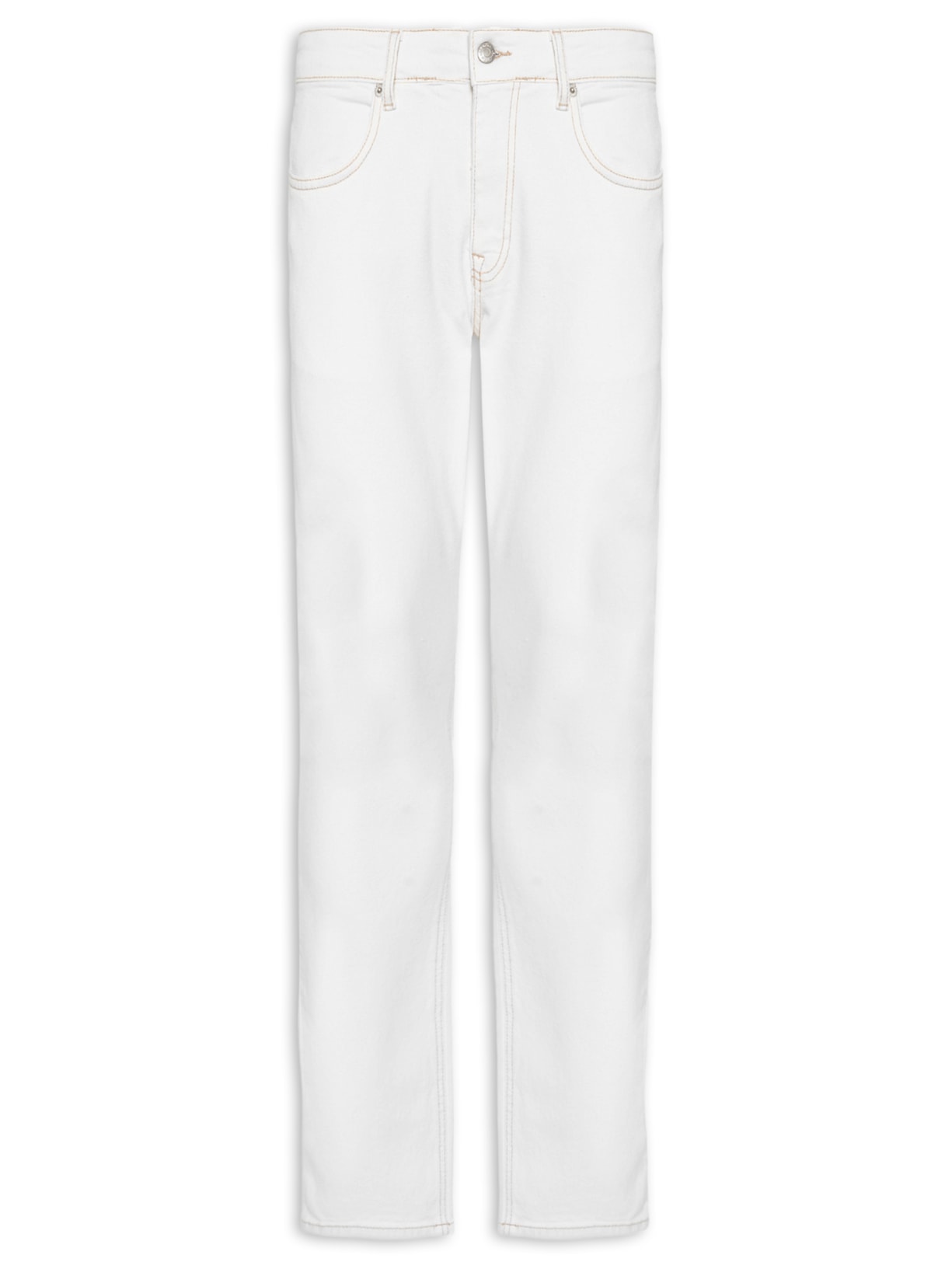 Calça Masculina Jeans Scanton Slim Fit - Branco