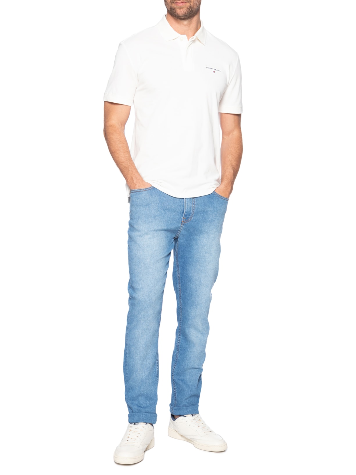 Calça Masculina Jeans Simon Skinny Azul Tommy Jeans