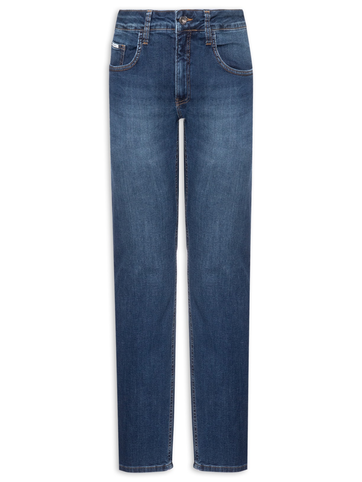 Calça Masculina Jeans Skinny 5 Pockets - Azul