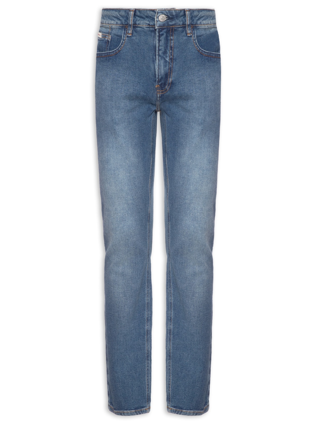 Calça Masculina Jeans Skinny 5 Pockets - Azul