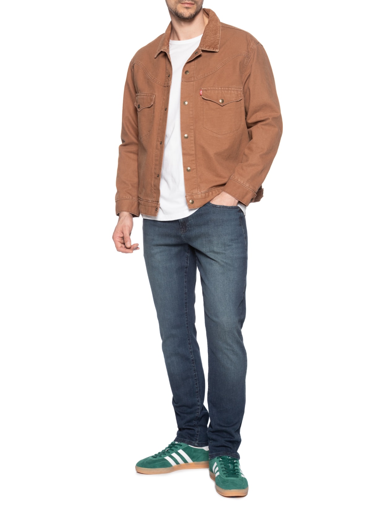 Calça Masculina Jeans Skinny 5 Pockets Azul Calvin Klein Jeans