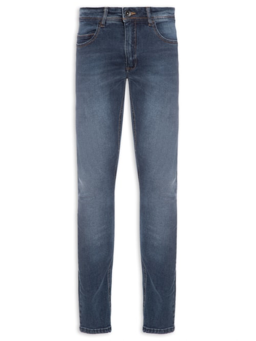 Calça Masculina Jeans Skinny Abadia De Goiás - Azul