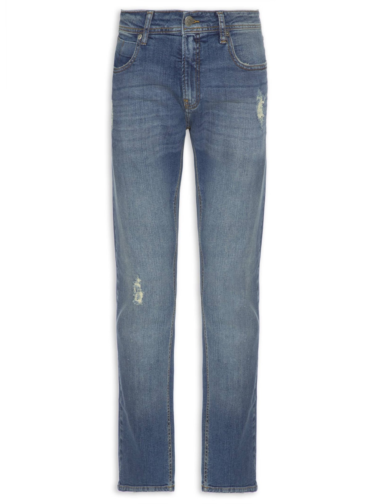 Calça Masculina Jeans Skinny - Azul