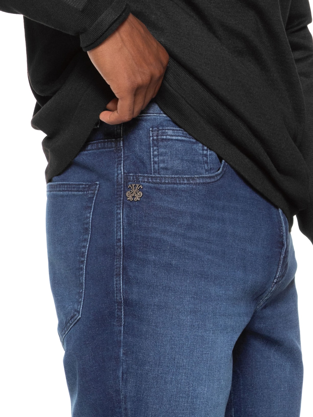 Calça Masculina Jeans Skinny Fit Moscou Azul John John