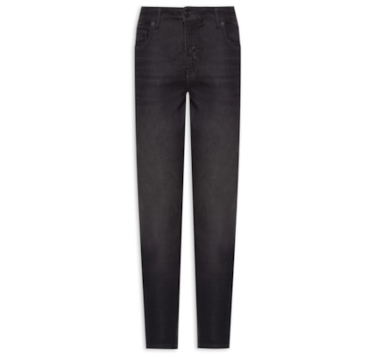 Calça Masculina Jeans Skinny Flex Dirty Black - Preto