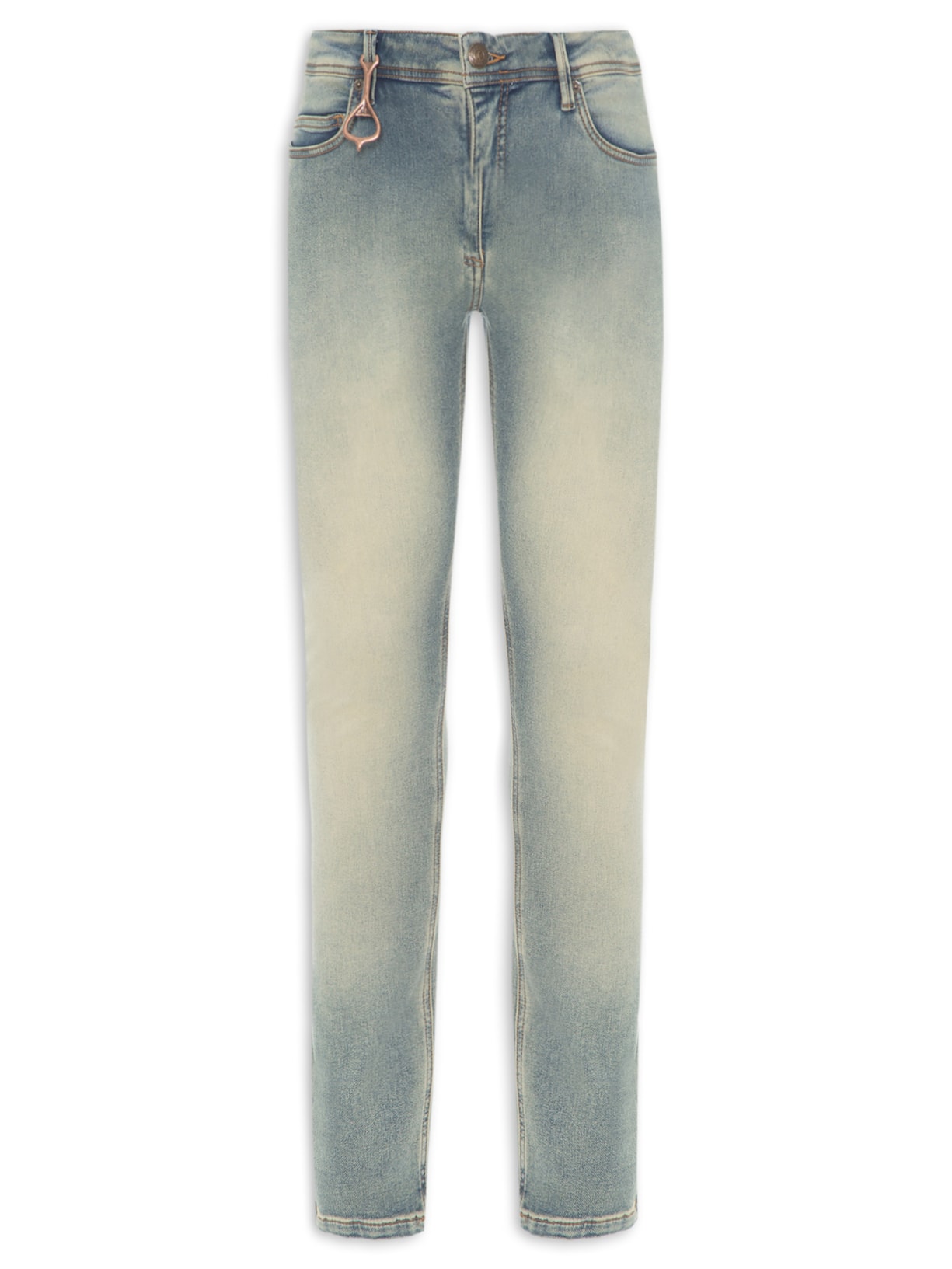 Calça Masculina Jeans Skinny Muriqui - Azul