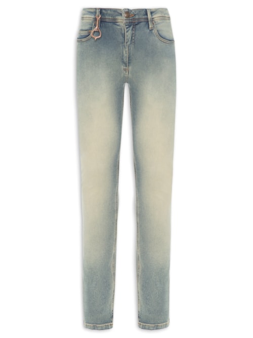 Calça Masculina Jeans Skinny Muriqui - Azul