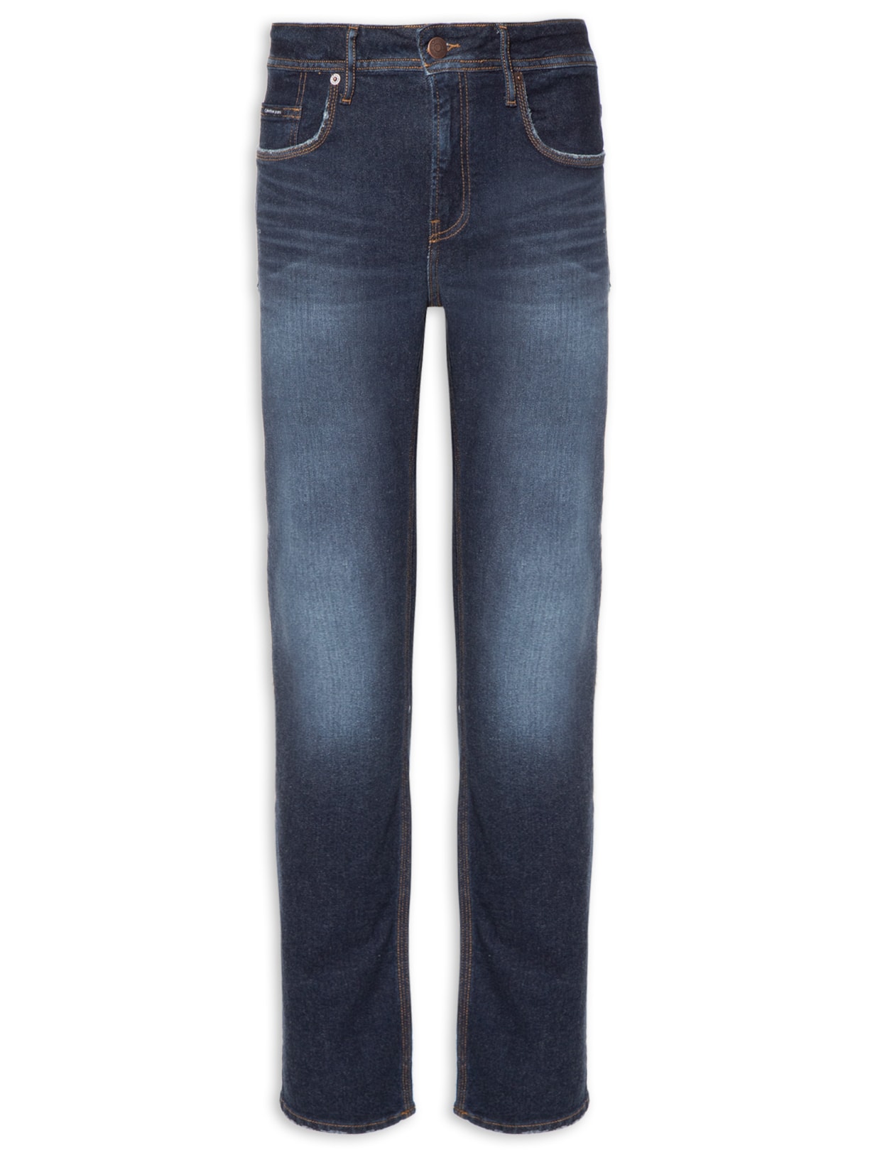 Calça Masculina Jeans Skinny Peq Puídos - Azul