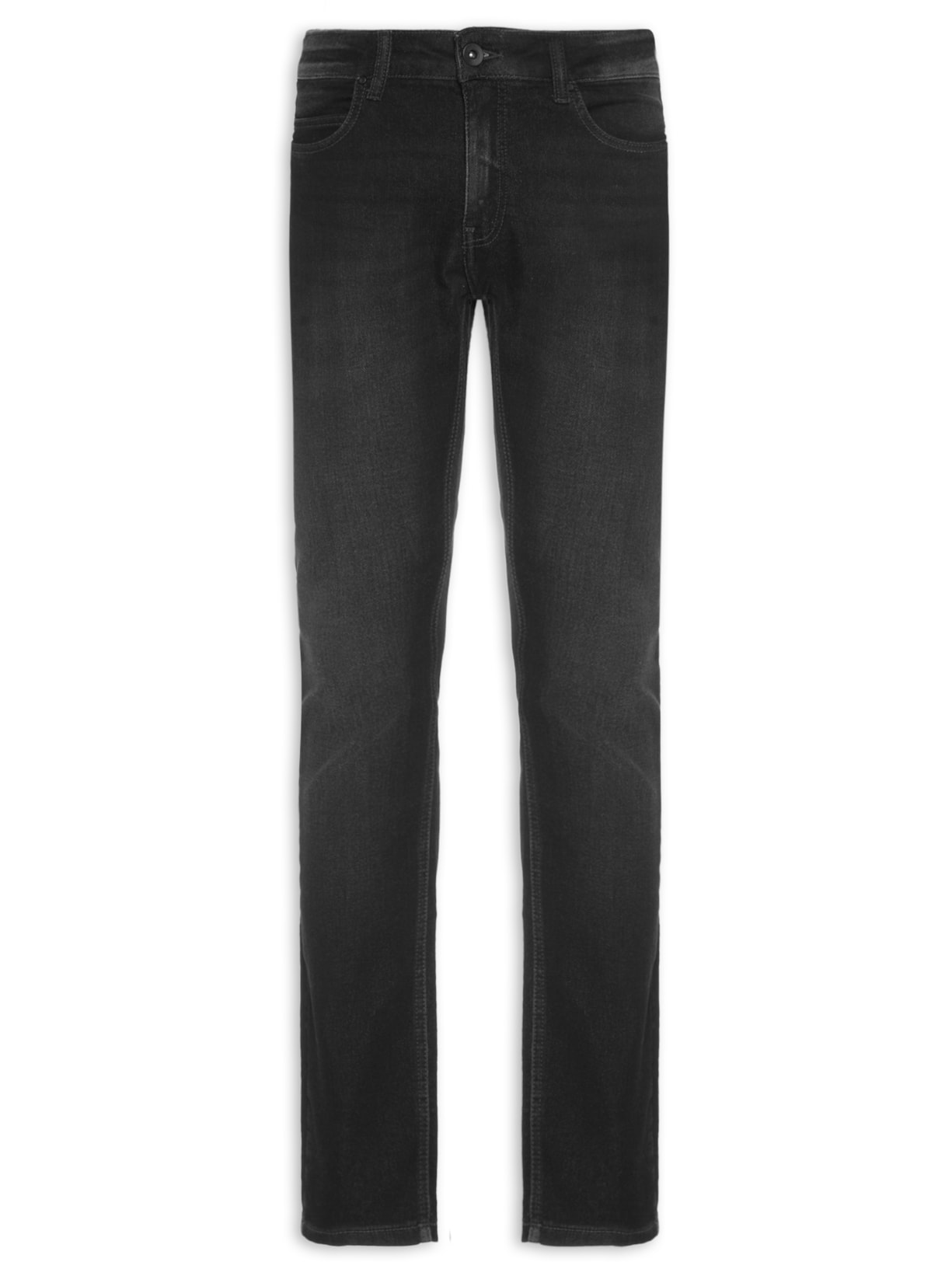 Calça Masculina Jeans Skinny - Preto