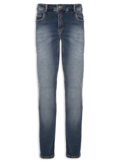 Calça Masculina Jeans Skinny Varjão - Azul