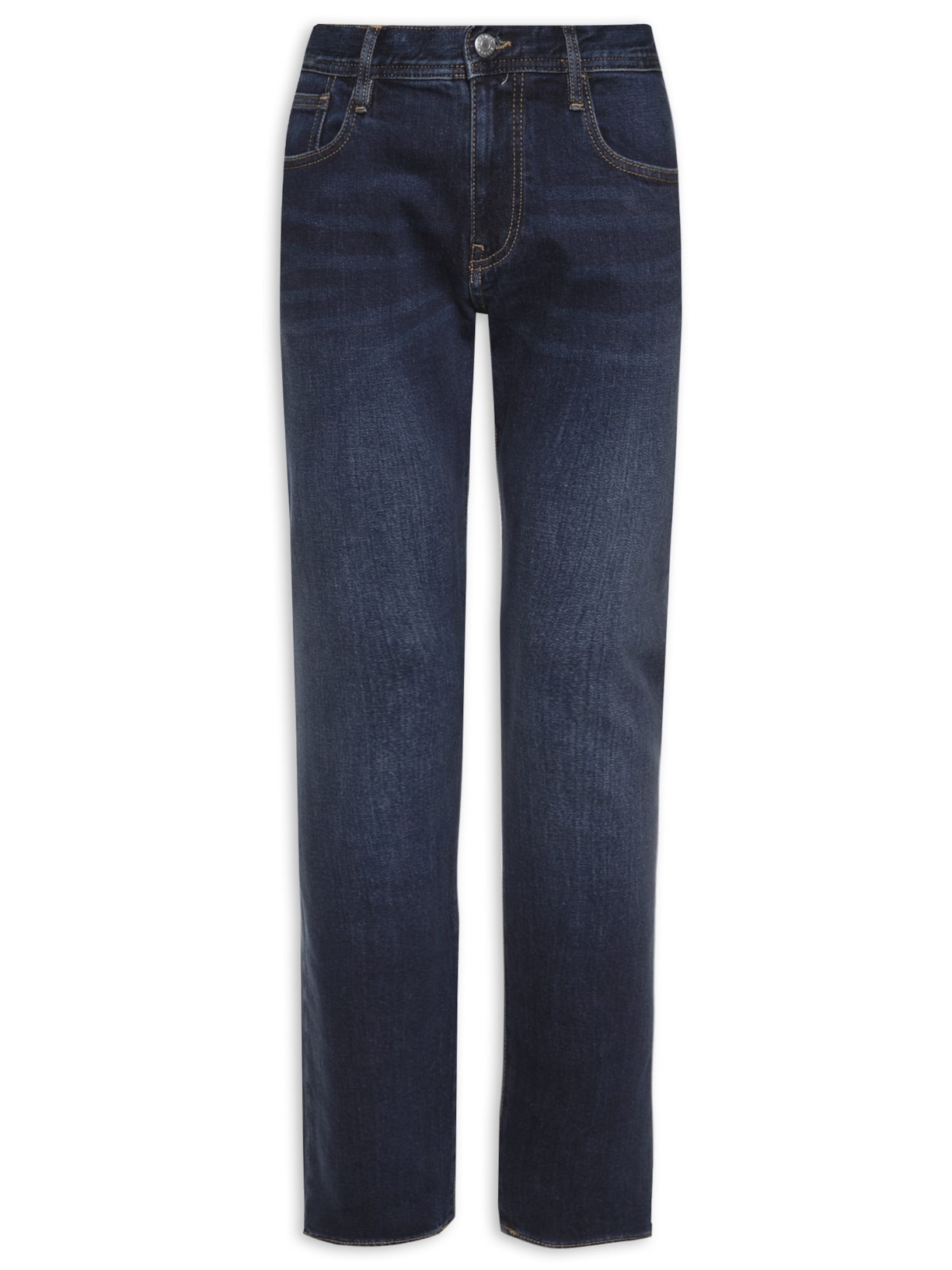 Calça Masculina Jeans Slim 5 Pockets - Azul