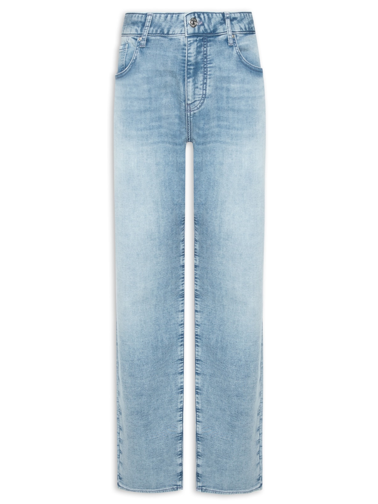 Calça Masculina Jeans Slim 5 Pockets - Azul